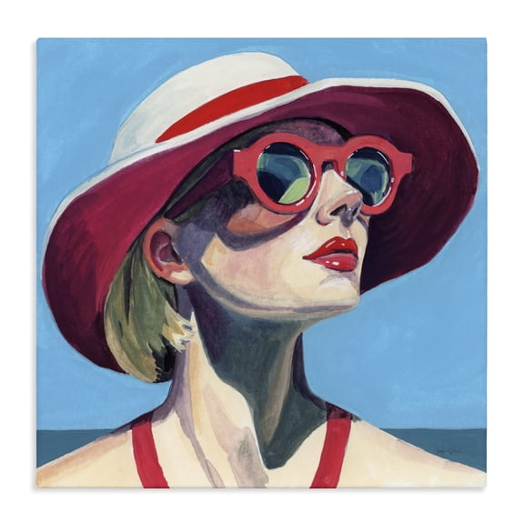 Stupell Industries Victorian Vacation In Style Canvas Art, 17 x 17, by Kate Jarvik Birch