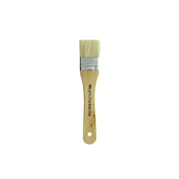 Pro Art Brush White Bristle Wide Wash 2x1.5"