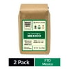 (2 pack) (2 Pack) Boulder Organic Coffee, Mexico Organic & Fair Trade Single Origin Medium Roast Whole Bean Coffee, 12 oz Bag