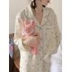 thumbnail image 3 of Traje de pijama de alta calidad para mujer, ropa de casa cómoda y transpirable, pantalones de manga larga, versión coreana, Otoño, nuevo, 3 of 5