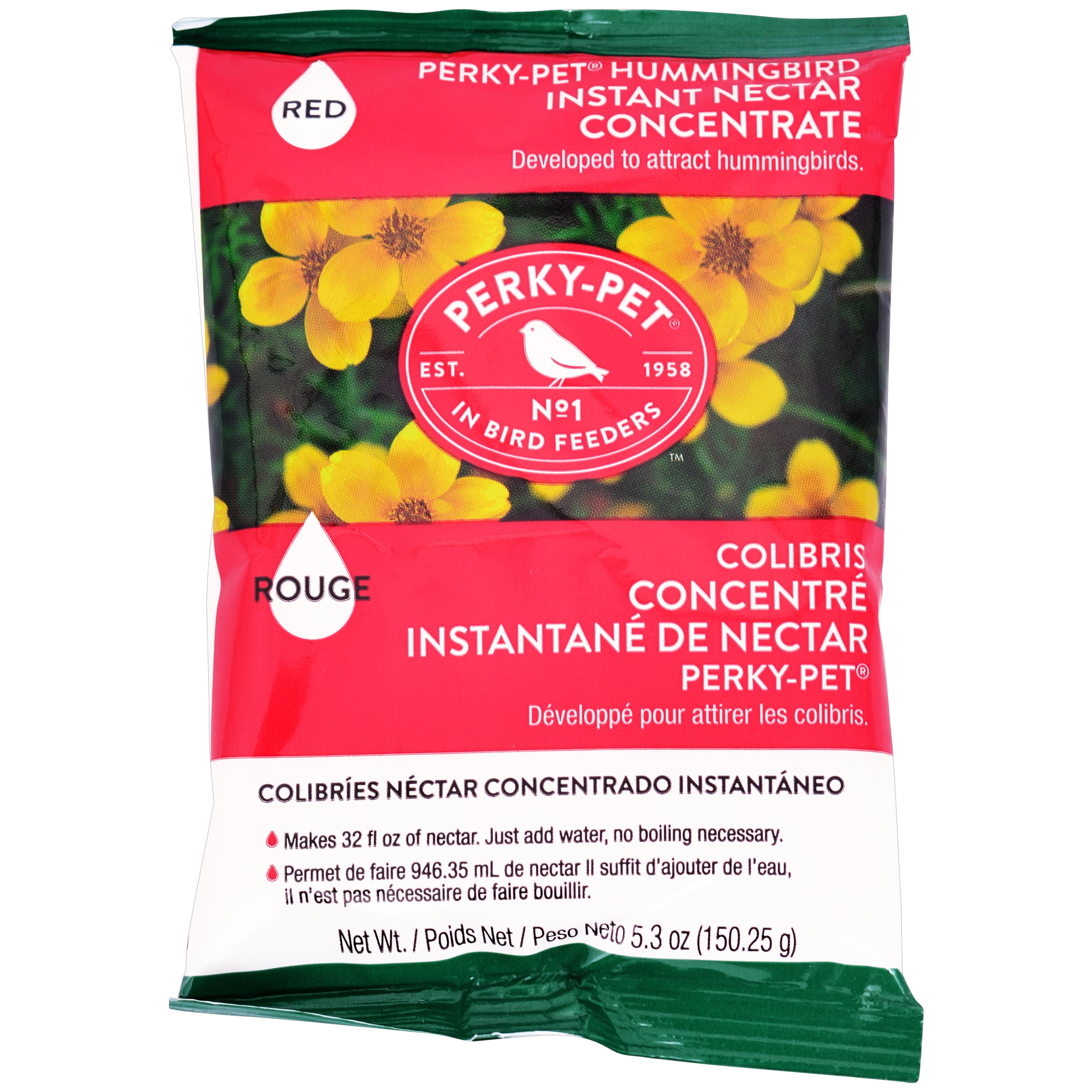 PerkyPet Instant Hummingbird Nectar Feeder Mix