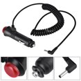 thumbnail image 2 of Cergrey Cigarette Lighter Cord, Cigarette Lighter Adapter Cable, 1.8M Car Cigarette Lighter Power Supply to 3.5 x 1.35mm DC Male Plug Spring Adapter Cable, 2 of 6