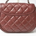 thumbnail image 3 of Pre-Owned Chanel Chain Shoulder Bag CHANEL Saddle Lambskin Matelasse/Quilted Bordeaux (Good), 3 of 13