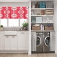 thumbnail image 5 of LALILO Kitchen Curtain Valance Ethnic Boho Rod Pocket Window Curtain 52"x 18" Set of 2, 5 of 7