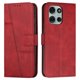 thumbnail image 1 of For Motorola Moto G75 5G Case Stand Flip Protective Leather Phone Cover - Black, 1 of 5