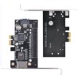 thumbnail image 1 of Tarjeta controladora PCI-E a IDE controlador PCI-E IDE compatible con la especificación ATA 66/100/133 hasta 133 MB/S ESATA admite conexión en caliente ANGGREK Otros, 1 of 8