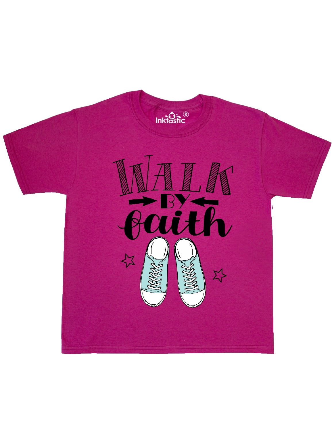 walking by faith t shirt