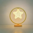 thumbnail image 4 of JOGZMZ Iron Decorative Lamp Battery Powered Iron Decorative Lamp Table Lamp Warm LED Lamp Winding Iron Decorative Lamp Birthday Christmas New Year, 4 of 6
