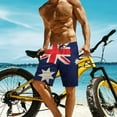 thumbnail image 4 of NICKSUN Men's Swim Trunks, Cute Print Quick Dry Summer Board Beach Shorts with Mesh Lining and Pockets, 4 of 6