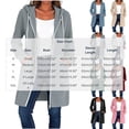 thumbnail image 3 of Sweatshirt for Women Soft Cozy Ribbed Knit Zip Up Hooded Coat Side Pockets Drawstring Hood Home for Lounge Travel Layering | TruBelle,Red M, 3 of 7