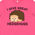 thumbnail image 4 of Inktastic I give great hedgehugs with Cute Hedgehog Youth T-Shirt, 4 of 5