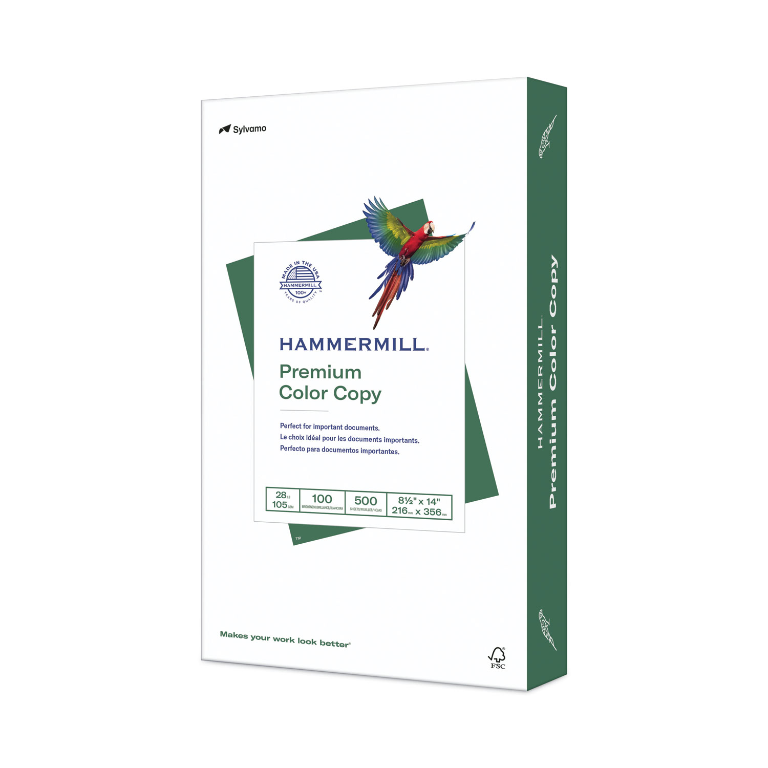 Hammermill Copy Paper 28 lb, 8.5" x 14", 500 Sheets photo 1