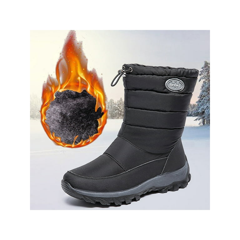 Ladies black hotsell waterproof boots