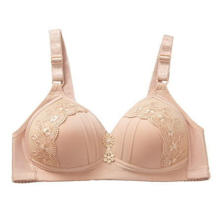 

YDKZYMD Women S Stretch Bra Wireless Comfort Smoothing T-Shirt Bra Push Up With Lightly Lined Soft Demi Bra Full-Coverage Bras