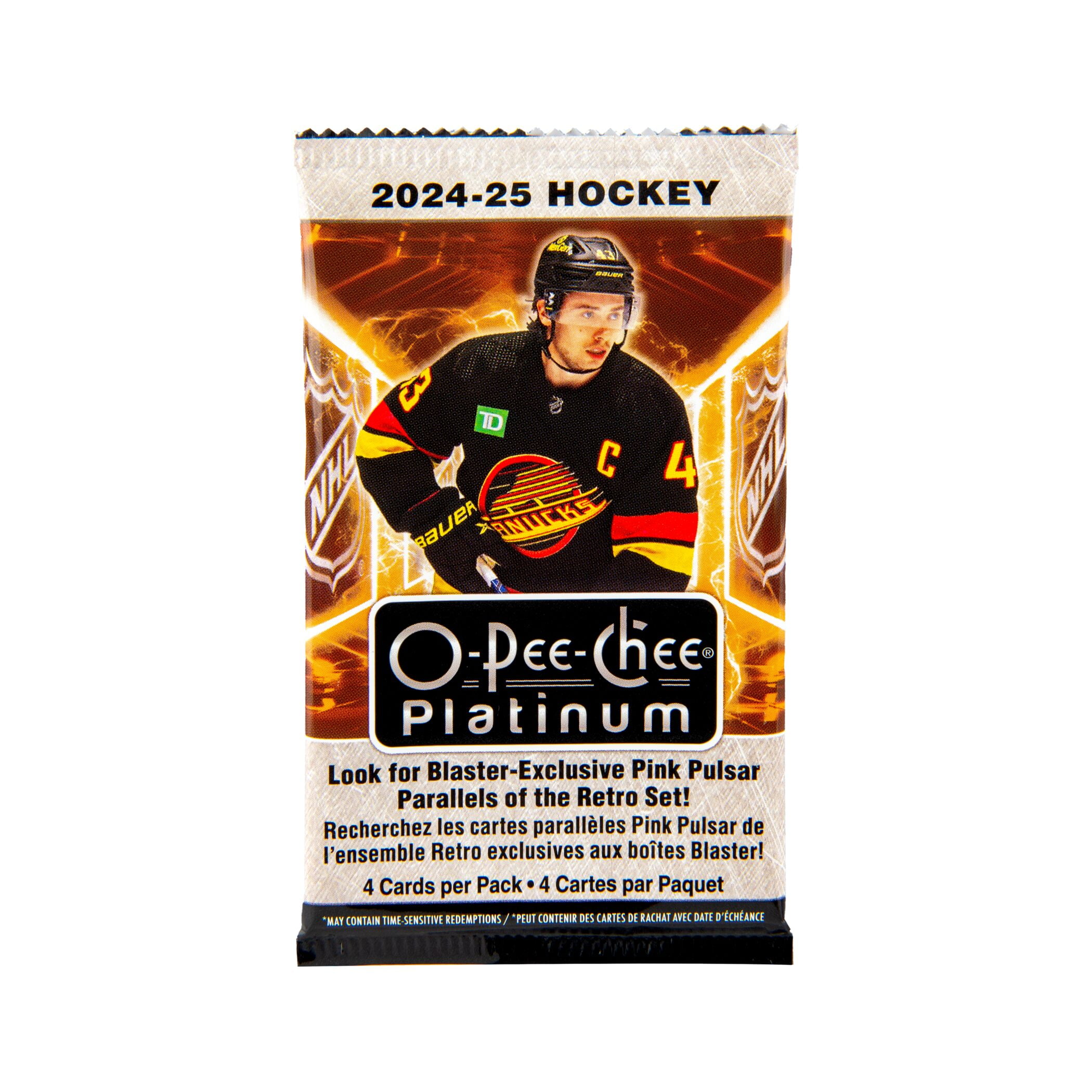 2024-25 Upper Deck O-Pee-Chee Platinum Hockey Trading Cards Blaster Box