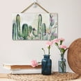 thumbnail image 6 of CounterArt "Cactus" Hanging Wood Wall Sign, 6 of 7