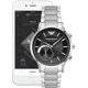 thumbnail image 2 of Reloj Smartwatch Híbrido Emporio Armani ART3000 para Hombre 43mm Acero Inoxidable Notificaciones de Smartphone Resistente al Agua Emporio Armani ART3000, 2 of 2