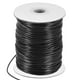 thumbnail image 1 of Cuerda de poliéster encerada Uxcell, 87 yardas de hilo de cuentas encerado de 2 mm para hacer joyas/manualidades de bricolaje [Negro], 1 of 1