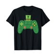 thumbnail image 1 of St Patricks Day Gamer Shirt Irish Game Controller Gaming Boy - As Picture - XL, 1 of 2