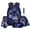 Galaxy Soccer Player, variant on Jeiento 5-Piece Backpack and Lunch Box Set 16 Inch Water Resistant Polyester Blue Shark Backpack for Elementary Boys with Pencil Case, Water Bottle Holder, Keychain, Back to School