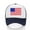 388_Dark Blue, variant on KALE 4th of July Patriotic American Flag Baseball Cap Heritage Yellow