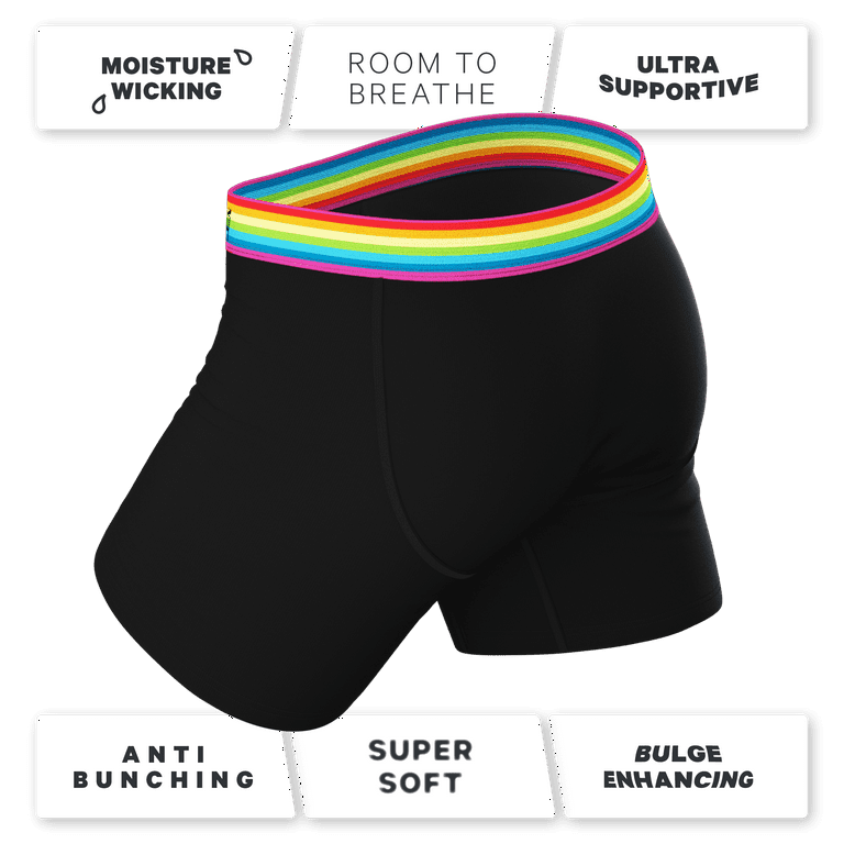 The Bona Fide Pride - Shinesty Pride Ball Hammock Pouch Underwear Small 