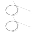 thumbnail image 3 of 2Pcs Bicycle Brake Cable Stainless Steel Mountain Bike Brake Line Replacement Kit, 3 of 8