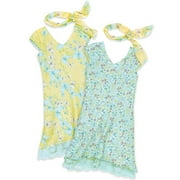 George - Girl's Reversible Butterflies & Blossoms Dress