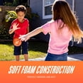 thumbnail image 4 of NERF Mini Foam Basketballs - Indoor + Outdoor NERF Foam Balls - 5" Inch Basketballs for Mini + Over the Door Hoops - 2 Balls Included - Orange, 4 of 10
