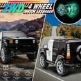 thumbnail image 4 of 12v7a 30w*2 Four-wheel drive leather seat one button start,forward and backward, high and low speed, music, front light, power display, two doors can open, 2.4G R/C, seat belt four wheel absorber, 4 of 16