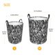 thumbnail image 3 of Fotbe Zebra Cesto de Ropa con Asas, Cesto Impermeable de Gran Capacidad, Bolsa de Lavado para Dormitorio, Cesto de Ropa con Ruedas y Asas-Medium, 3 of 6