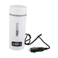 thumbnail image 1 of Hervidor eléctrico para coche,Hervidor de agua eléctrico para coche de 12 V y 24 V para hervir agua.,Botella de agua portátil Calentador de café Taza,Calentador de agua para vehículos de, 1 of 8