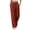#06 Red 【Mix & Match: Stock Up on Your Favorite Colors】, variant on Women's Soft Fabric Mid Waist Wide Leg Loose Straight Long Pants, Mid Waisted Tummy Control Slimming Pleated, Solid Easy Care Pants for Petite & Plus Size, Office Work | TruBelle,Army Green L