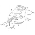 thumbnail image 3 of New Genuine BMW Cover Exterior Mirror Left (2014-2020) OE 51167393265, 3 of 10