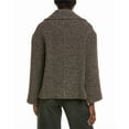 thumbnail image 2 of Cinzia Rocca womens  Icons Wool-Blend Short Coat, 10, Brown, 2 of 3