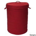 thumbnail image 3 of Colonial Mills Savvy Textured Portable Lidded Storage Hamper, 3 of 5