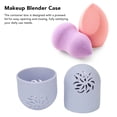 thumbnail image 3 of Beauty Cosmetic Egg Organizer Case, Makeup Sponge Holder Portable Dustproof  for Party, 3 of 8