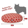 thumbnail image 3 of Majestic Pet | Links Round Pet Bed For Dogs, Removable Cover, Red, Small, 3 of 6