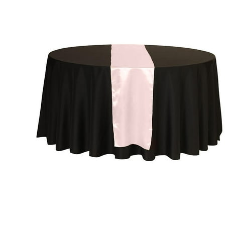 Your Chair Covers 14 X 108 Inch Satin Table Runner Blush For Wedding Party Birthday Patio Etc