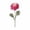 Hot Pink, variant on Realistic Artificial Ranunculus Flower Stem White Fake Peony Bouquet for Home Wedding Party Table Centerpiece Vase Decor