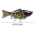 thumbnail image 3 of Liquidación de decoraciones navideñas para exteriores Jacenvly, cebo de natación microarticulado de 10 cm, cebo de carretera, cebo duro de plástico de 15,5 g, cebo de simulación de peces con nudos, 3 of 5