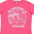 thumbnail image 4 of Inktastic Summer Vacation Mode Cape Charles Beach Virginia Boys or Girls Toddler T-Shirt, 4 of 5