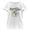 White, variant on Girl's Lost Gods Distressed Runnin’ Wild Graphic Tee White Large