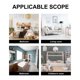 thumbnail image 3 of 25pcs Mirror Tiles Acrylic Mirror Wall Sticker Self Adhesive Frameless Mirror, 3 of 3