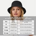 thumbnail image 3 of Vetpw Fishing Hat, Fishing Hat Large Bucket Hat Cotton Reversible Sun Hat Summer Hat Bucket Hat for Men and Women, L, 3 of 6