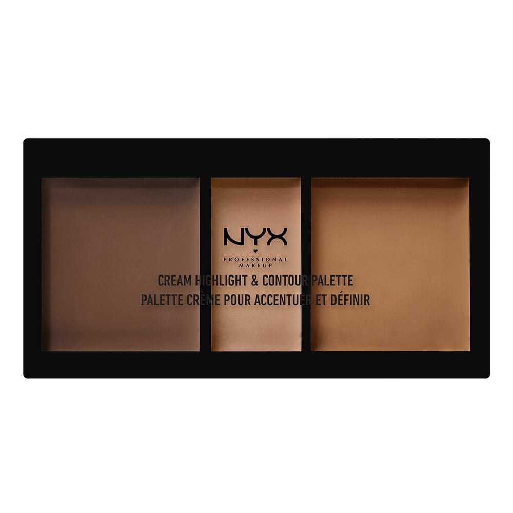 Sædvanlig Fern Blitz NYX Professional Makeup Cream Highlight & Contour Palette, Deep -  Walmart.com