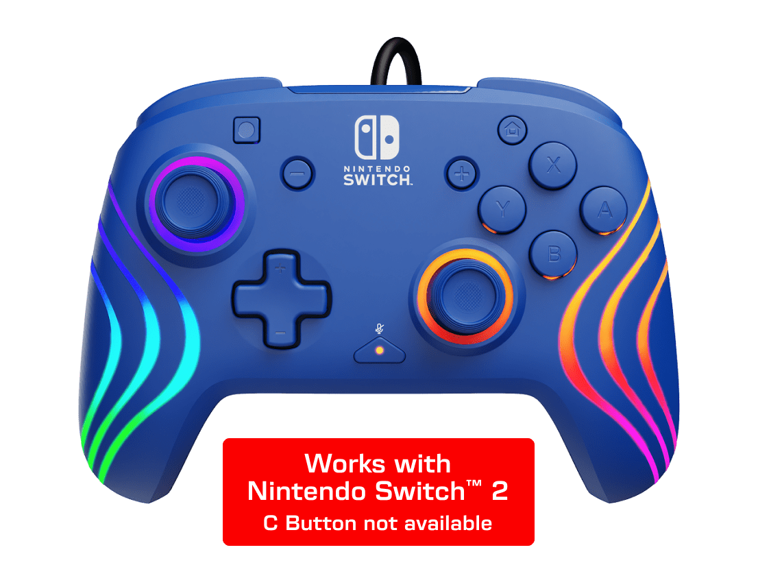 PDP Sheikah Shoot REMATCH GLOW Wired Controller for Nintendo