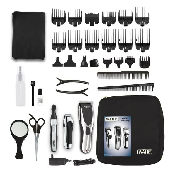 Wahl Cordless Pro Trousse De Barbier - Modèle 3155 Ensemble sans fil Pro Home Barber de Wahl