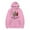 Pink, variant on Telankuip Cozy Girls Christmas Hoodies Festive Holiday Long Sleeve Hooded Sweatshirts with Unique Xmas Tree Prints Kid's Loose Comfort Merry Xmas Pullovers with Pocket White 13-14 Years