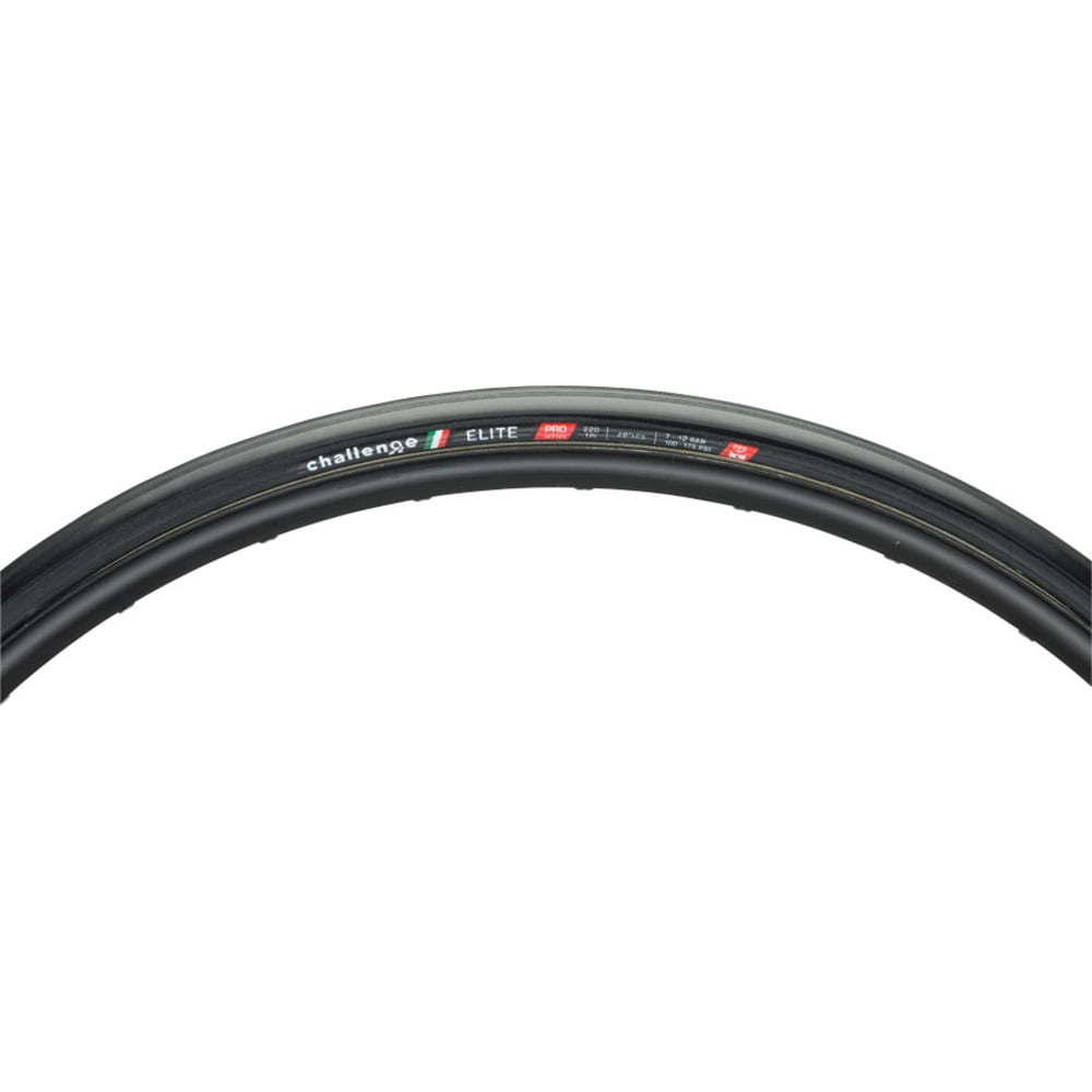 Challenge Elite Pro Tire 700 x 25 Tubular Folding Black 220tpi